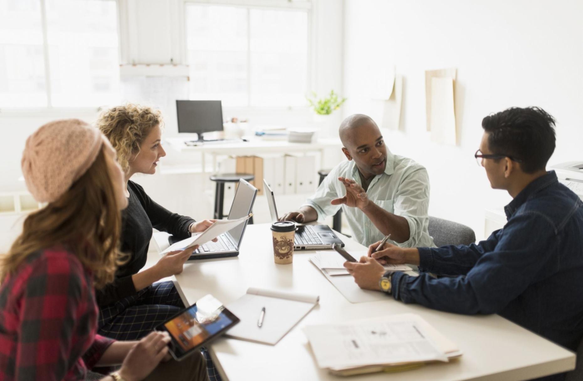 Participantes conectados desde diferentes ciudades del estado